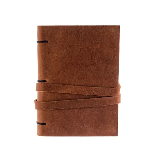 Lama Li Leather Journal, 3" x 4" {1}