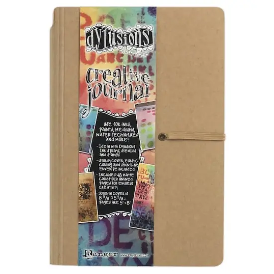 Dyan Reaveley's Dylusions Kraft Creative Journal {3}