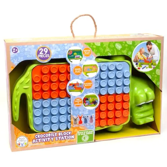 Roo Crew Crocodile Block Activity Station {3}