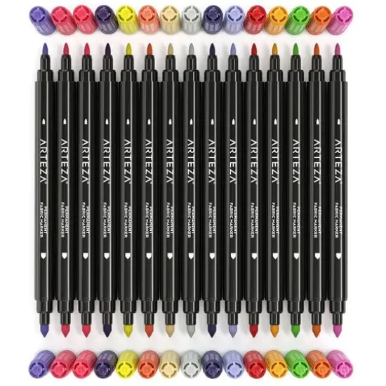 Arteza&reg; 30 Color Fabric Marker Set {5}