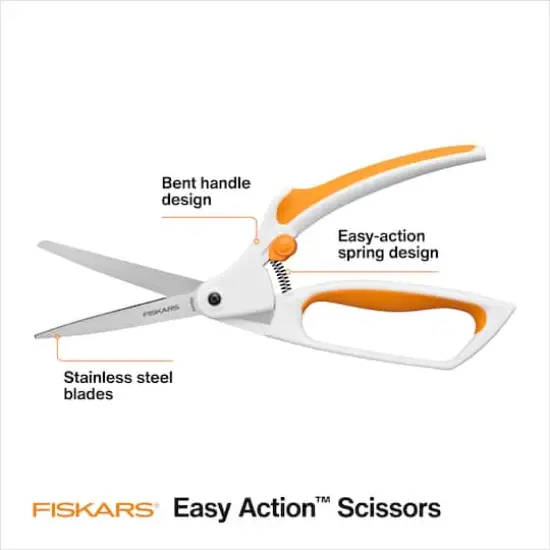Fiskars&reg; Easy Action&trade; Shears, 8" {3}