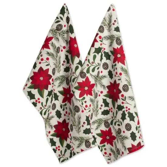 DII&reg; Woodland Christmas Dishtowel Set {1}