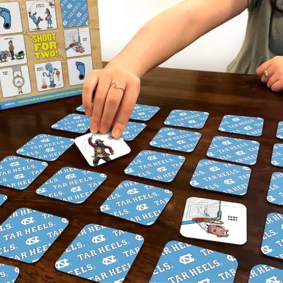 College Team Licensed Memory Match Game North Carolina Tar Heels {6}