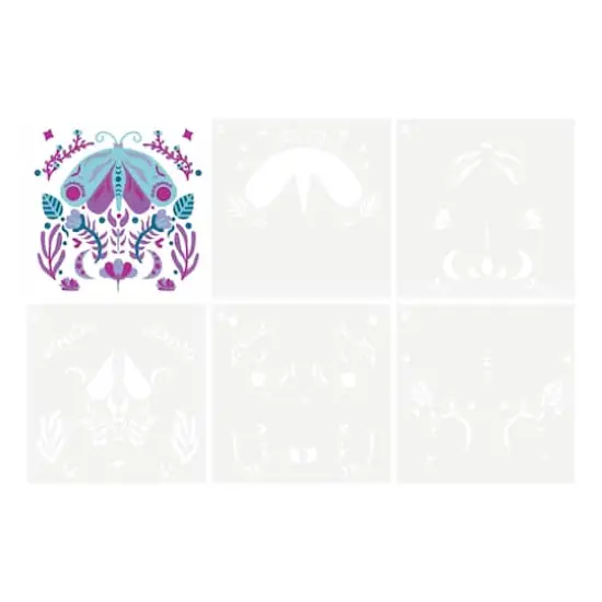 Moth Layering Stencils by Recollections&trade; {1}