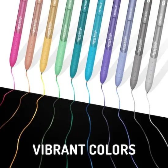 Paper Mate&reg; InkJoy&reg; Metallic Retractable 0.8mm Gel Pen 6 Color Set {5}