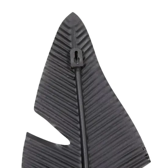 53" Gold Contemporary Leaf Wall D&eacute;cor {5}