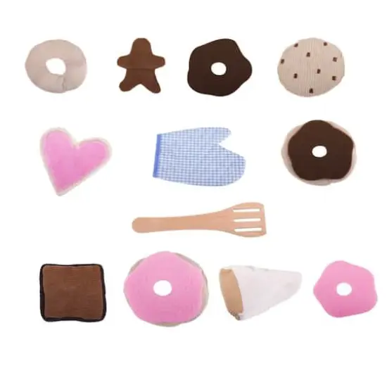 Salus Donuts & Pastries Plush Food Set {1}
