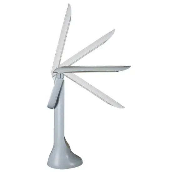 OttLite Wellness Series 20.75" Blue Dimmable LED Task Lamp {5}