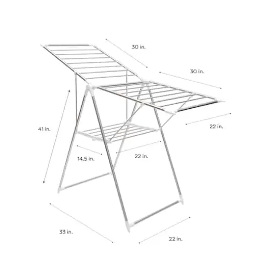 Organize It All Collapsible Drying Rack {11}