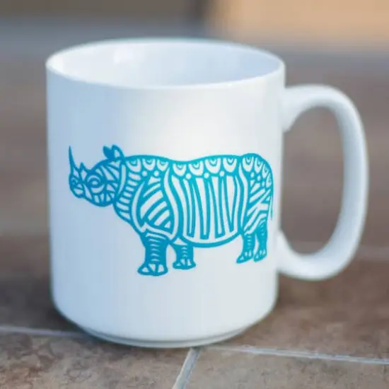 Permanent Adhesive Vinyl for Silhouette&reg; Ice Blue {4}