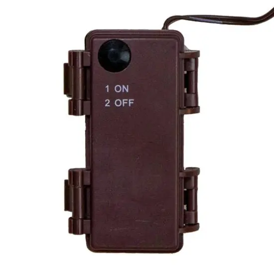 LED Brown & White Snow Branches Set {4}