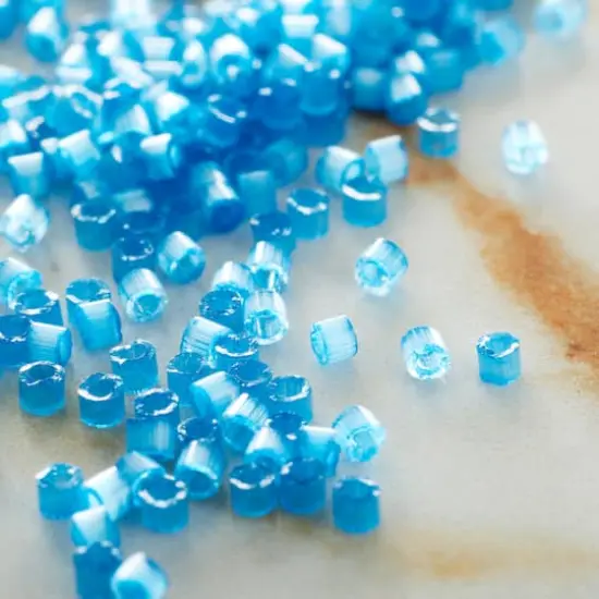 Miyuki Delica Glass Round Seed Beads, 11/0 Delphinium Silk {3}