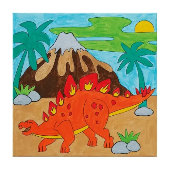 Dinosaur Canvas Painting Kit by Creatology&trade; {1}