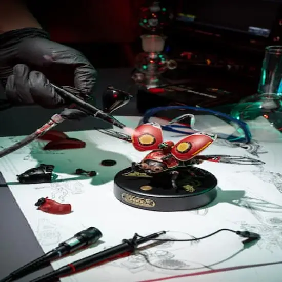 ROKR&reg; Mechanical Age Scout Beetle LED 3D Puzzle Kit {7}