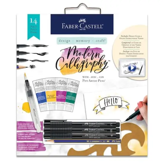 Faber-Castell&reg; Modern Calligraphy&trade; Kit 14 Piece Set {1}