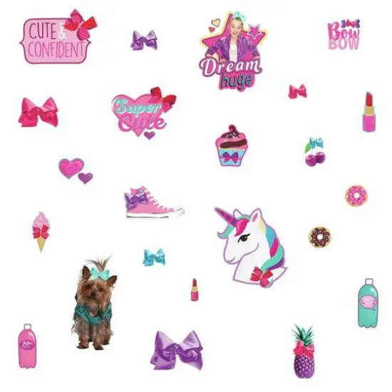 RoomMates Jojo Siwa Cute & Confident Peel & Stick Wall Decals {1}
