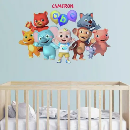 RoomMates Cocomelon Peel & Stick Giant Wall Decals {3}