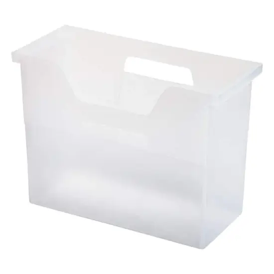 IRIS&reg; Medium Open Top Plastic File Box {1}