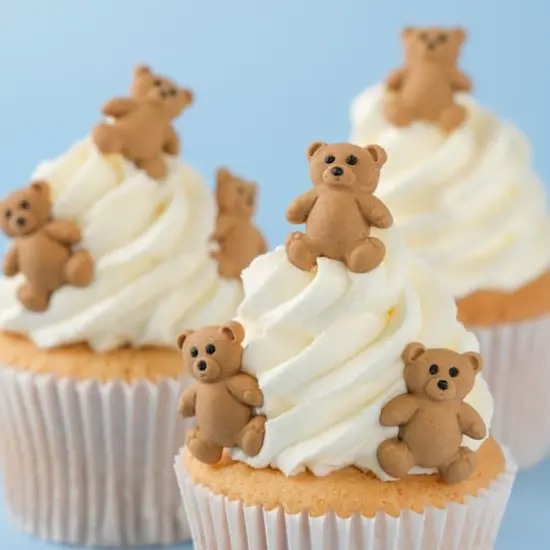 PME Cake Sweet Street&reg; Teddy Bear Icing Decorations {4}