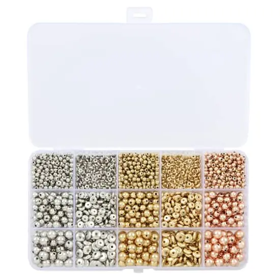 Plastic Spacer Beads Mix by Bead Landing&trade; {3}