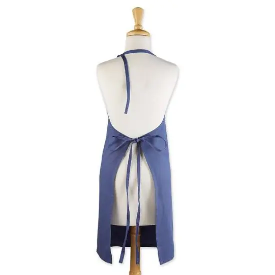 DII&reg; Chino Chef Apron French Blue {4}