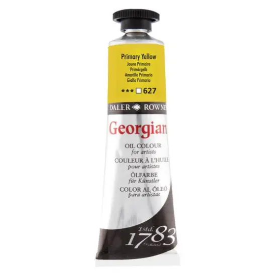 Daler-Rowney® Georgian Oil Colour, 38mL 627 Primary Yellow {1}
