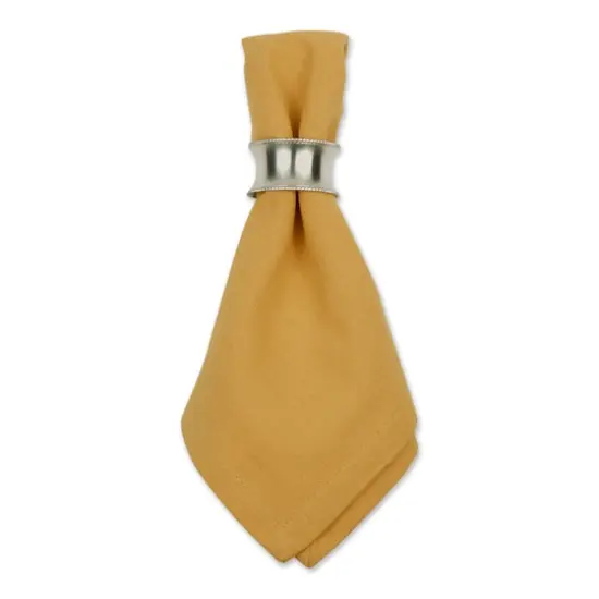 DII&reg; Solid Oversized Napkin, 6ct. Honey Gold {5}