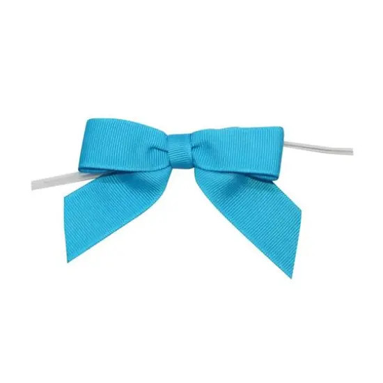 JAM Paper 2.5" Grosgrain Twist Tie Bows, 100ct. Orange {2}