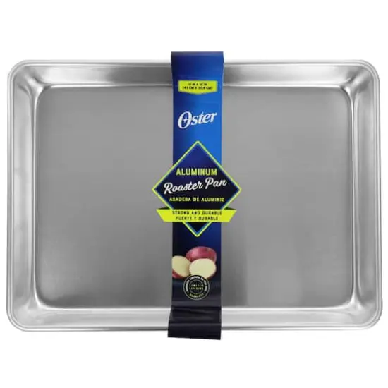Oster 17" Baker's Glee Aluminum Roaster Pan {6}