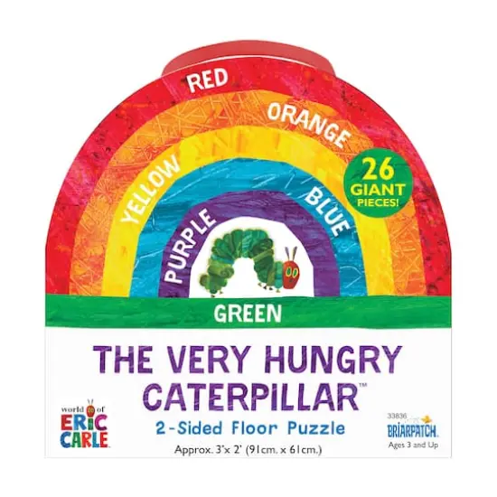 The Very Hungry Caterpillar 26 Piece 2-Sided Floor Puzzle {1}