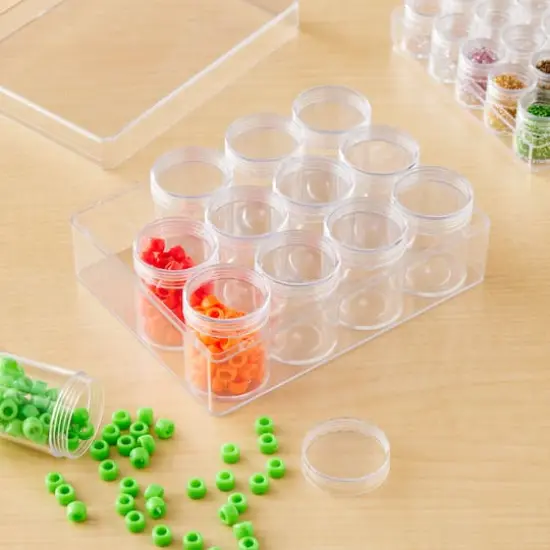 12 Jar Bead Organizer by Bead Landing&trade; {3}