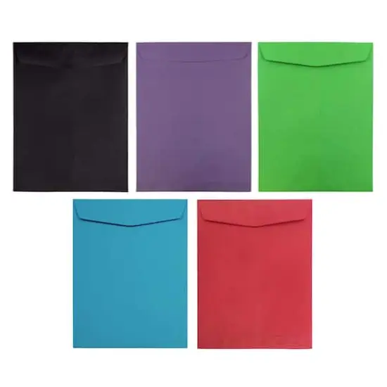 JAM Paper 10" x 13" Assorted Open End Catalog Envelopes, 50ct. {3}