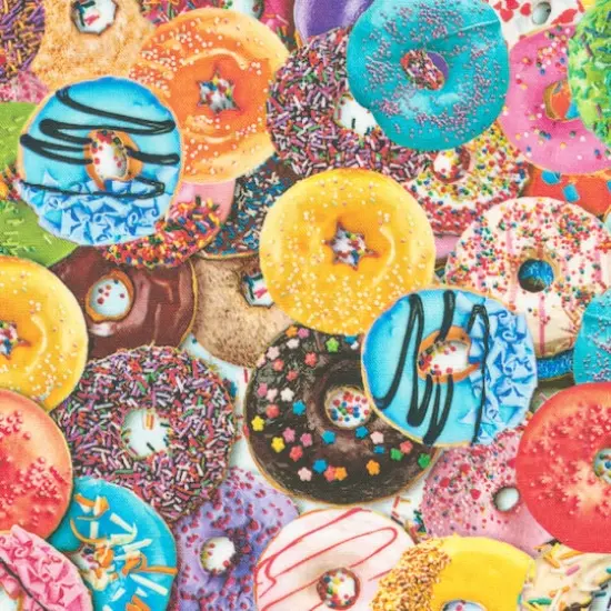 Robert Kaufman Donut Party Cotton Fabric {1}