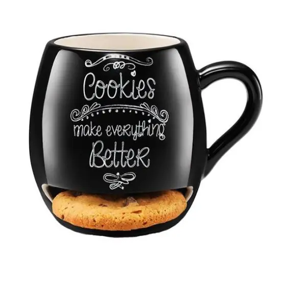 Black Cookies Make Everything Better Coffee Mug {3}