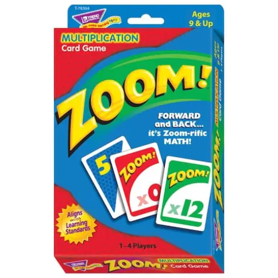 Trend Enterprises&reg; Zoom!&trade; Multiplication Card Game {1}