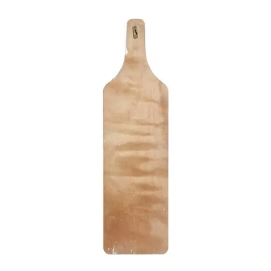 32" Brown Wood Farmhouse Wine Holder {7}