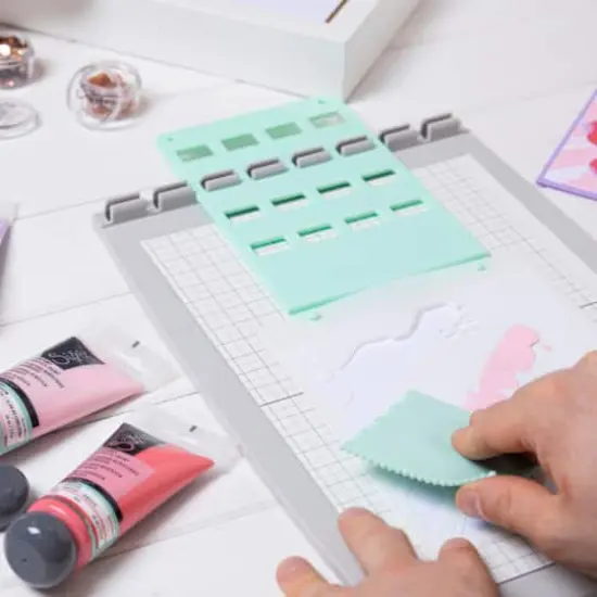 Sizzix&reg; 3" x 3" Mint Texture Tool {3}