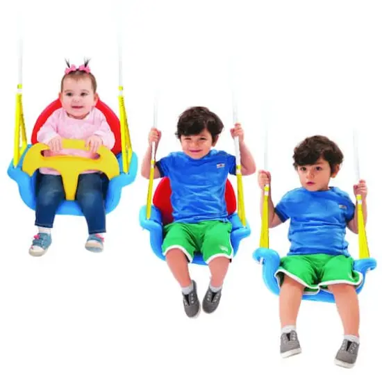 Dolu Toys Deluxe Children's 3-In-1 Safety Swing {4}