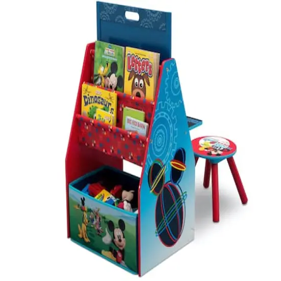 Delta Children Mickey Mouse Deluxe Kids Art Table & Easel {3}