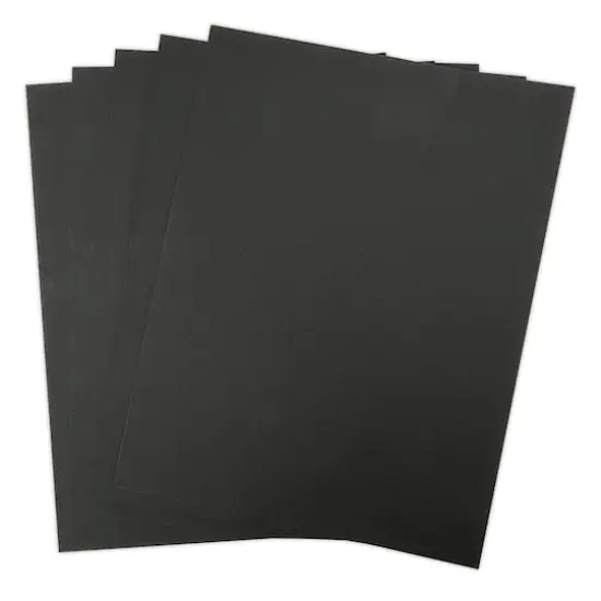 Tim Holtz&reg; Distress&reg; 8.5" x 11" Black Heavystock, 5ct. {3}