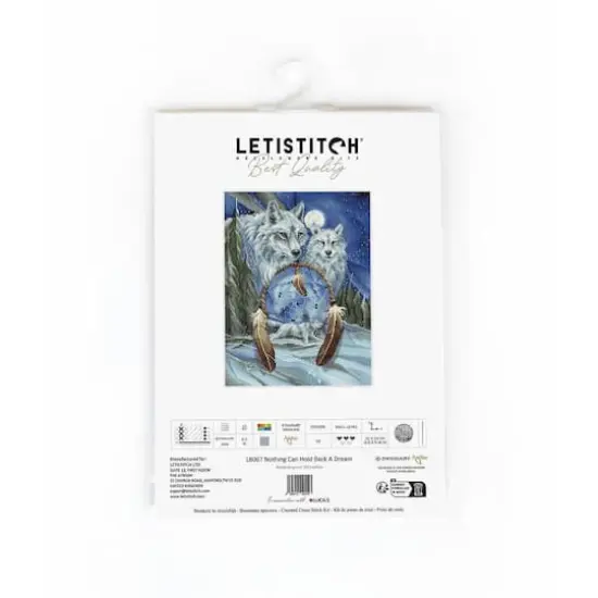 LetiStitch Nothing Can Hold Back A Dream Counted Cross Stitch Kit {3}