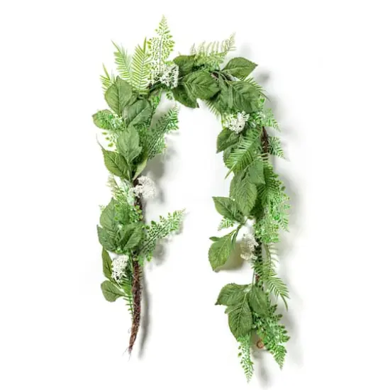 6ft. Mixed Lemon & Fern Leaf Garland by Ashland&reg; {6}
