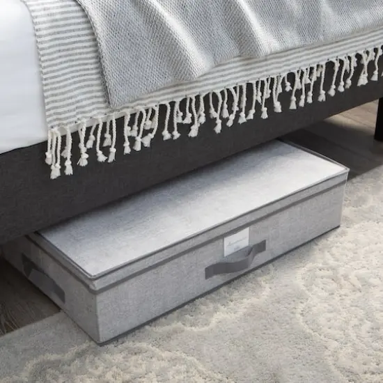 Simplify 28" Under the Bed Heather Gray Storage Box {6}