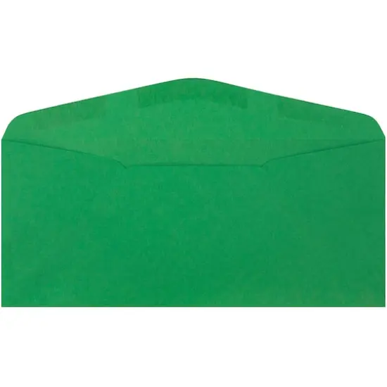 JAM Paper #9 Business Recycled Envelopes, 50ct. Green {4}