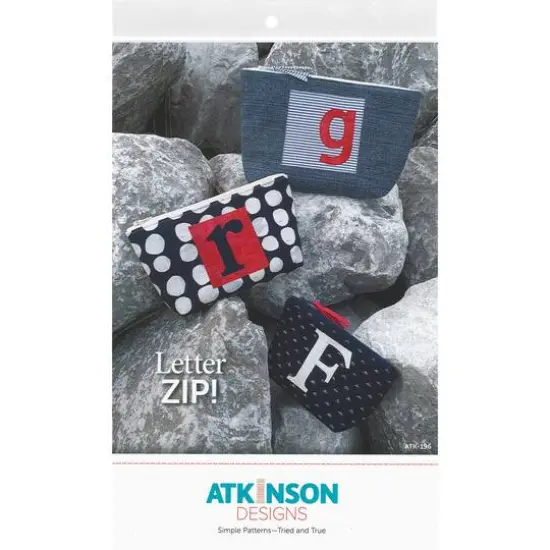 Atkinson Designs Letter ZIP Pattern {1}