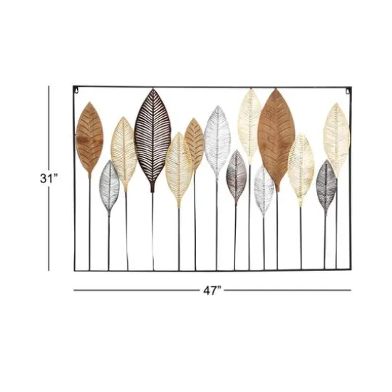 47" Multicolor Iron Modern Wall D&eacute;cor {7}