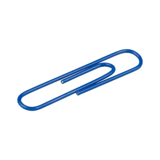 JAM Paper Jumbo Paper Clips Dark Blue {5}