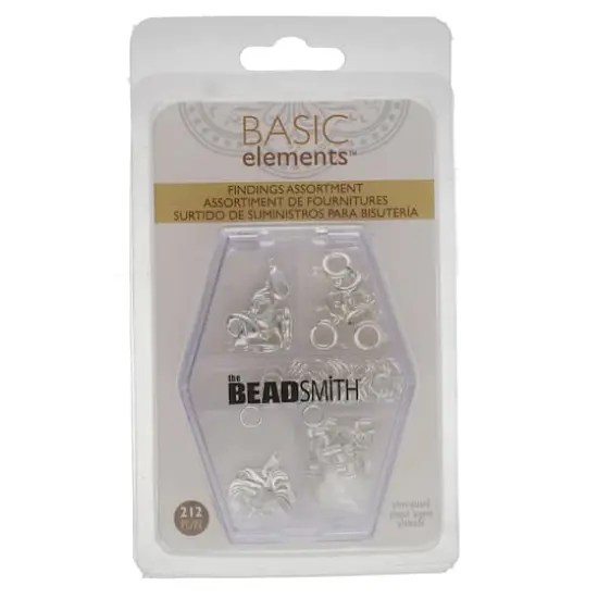 The Beadsmith® Basic Elements™ Silver-Plated Findings Assortment {5}
