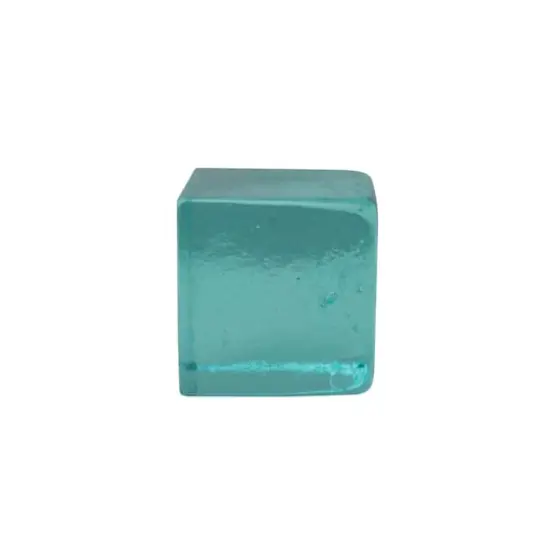 Hello Honey&reg; 4" Glass Cube Bookend {5}