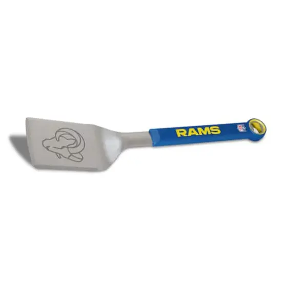 NFL Stainless Steel BBQ Spatula with Bottle Opener Los Angeles Rams {4}